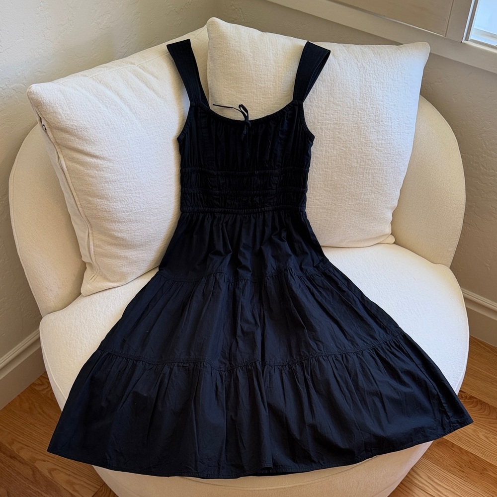 Aritzia Black Mini Sundress